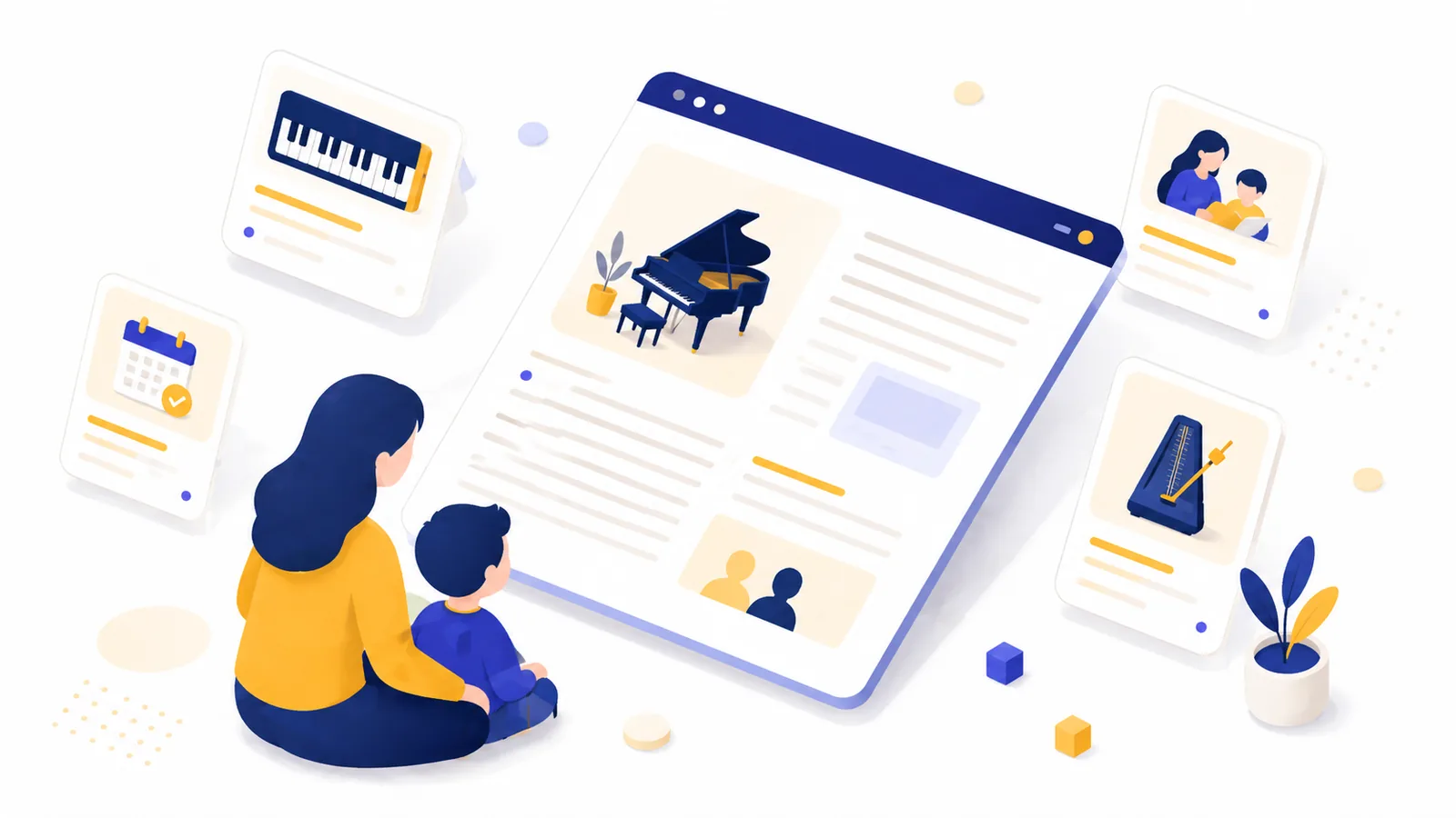 保護者に刺さるピアノ教室ブログのコンテンツSEO戦略