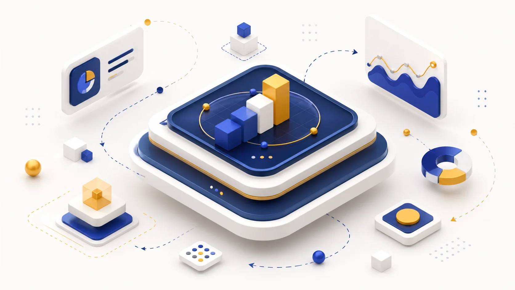 SEOコンサル成功事例を読む前に押さえる3つの観点を象徴するイラスト