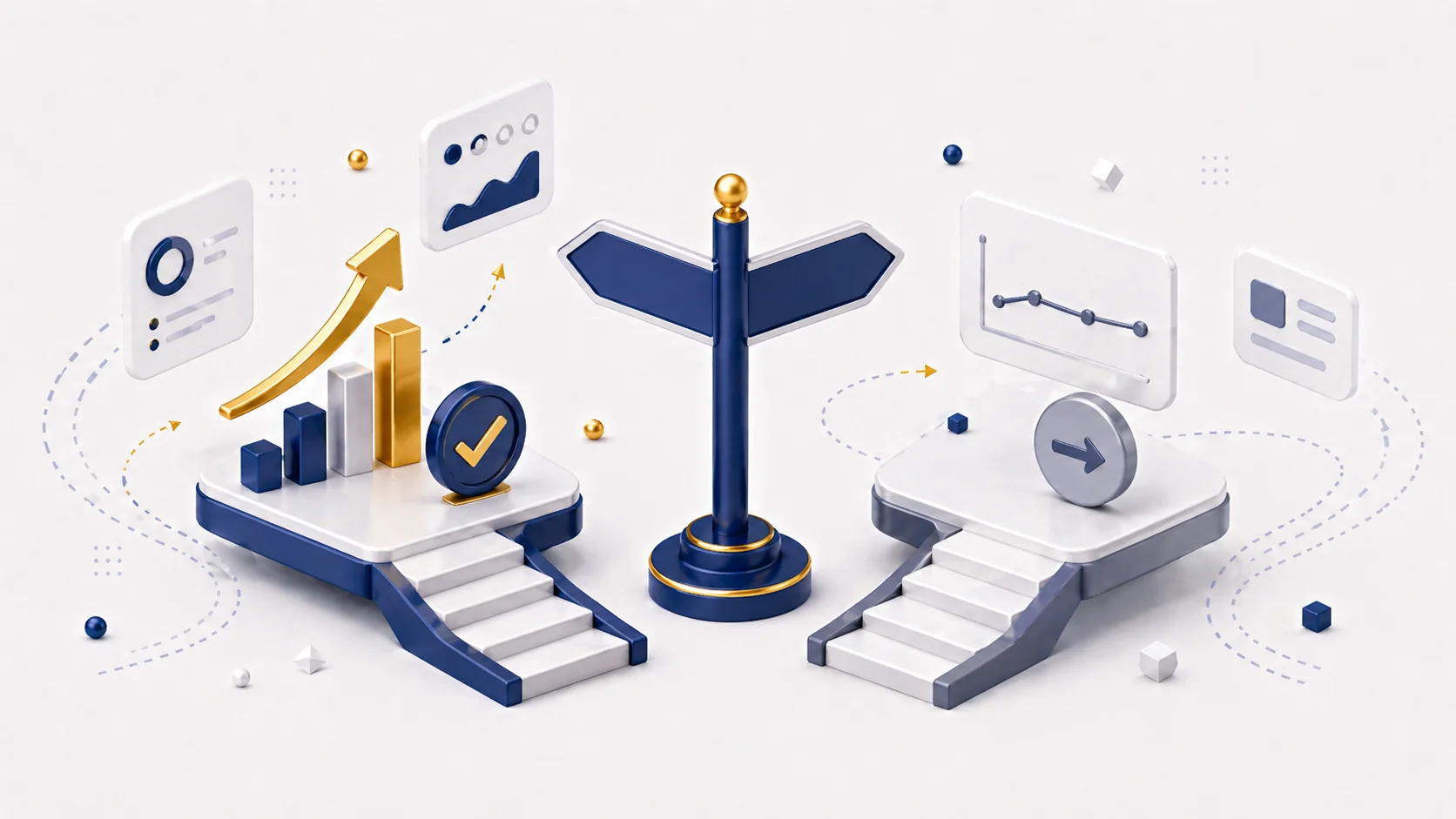 成果が出るクライアントと出にくいクライアントの違いを示すイラスト