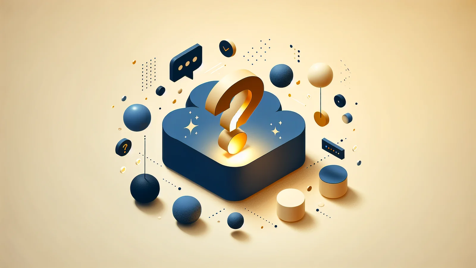 SEOコンサル意味ないに関するよくある質問を表現した吹き出しのイラスト