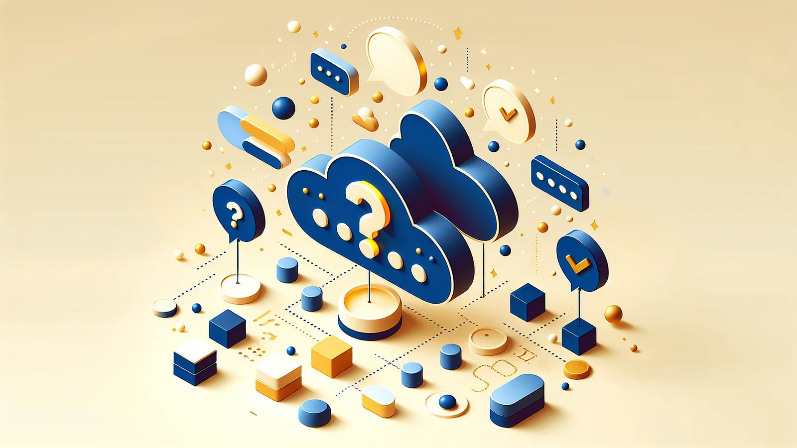 SWELLレビューに関するよくある質問を表現した吹き出しのイラスト