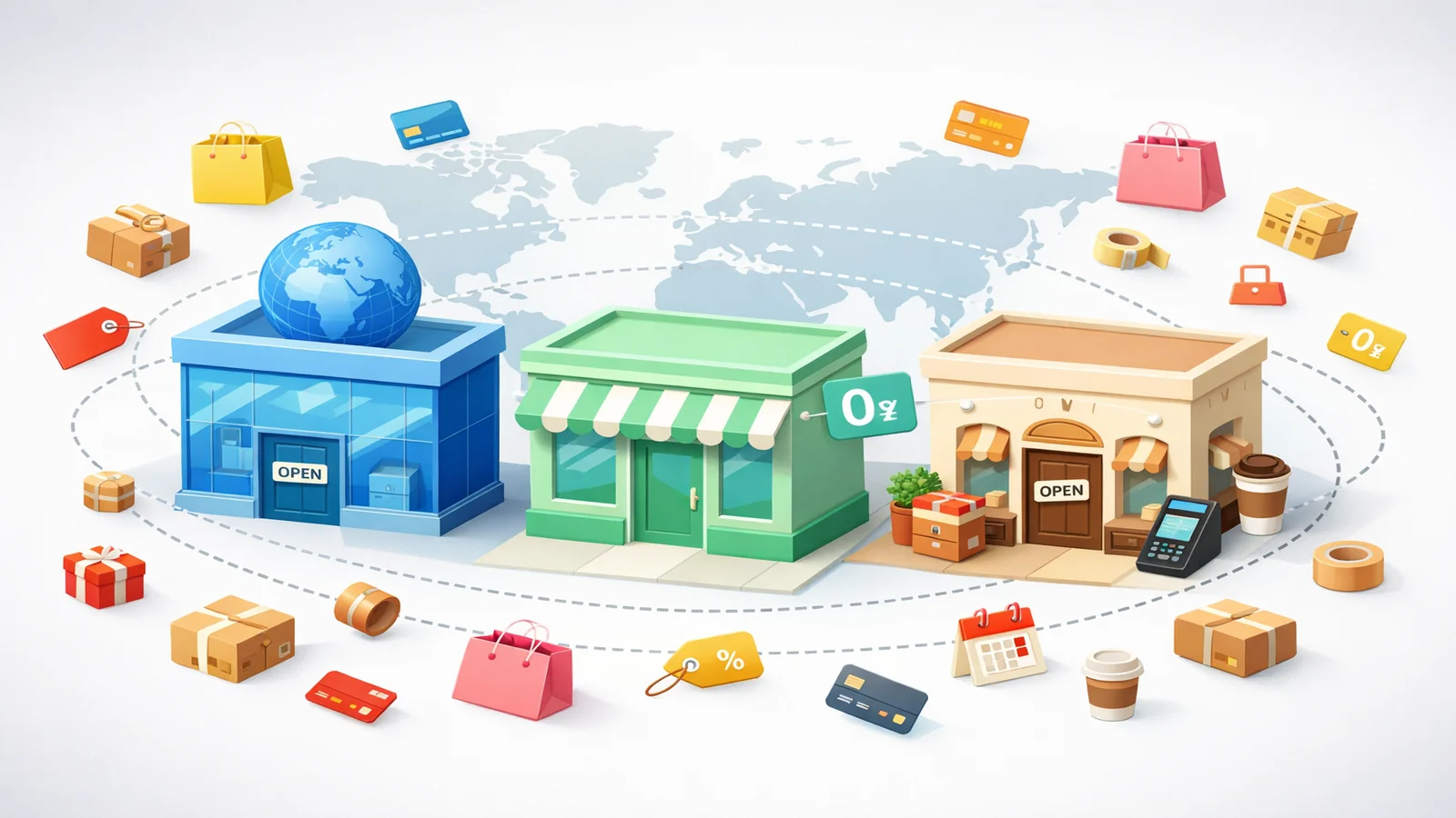 Shopify・BASE・STORESの全体像比較